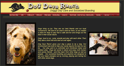 Desktop Screenshot of dogdaysranchsd.com